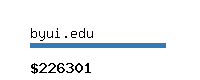 byui.edu Website value calculator