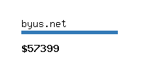 byus.net Website value calculator