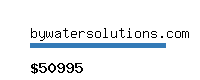 bywatersolutions.com Website value calculator