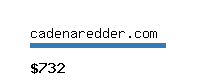 cadenaredder.com Website value calculator