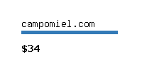 campomiel.com Website value calculator