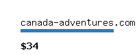 canada-adventures.com Website value calculator