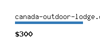 canada-outdoor-lodge.com Website value calculator