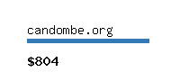 candombe.org Website value calculator