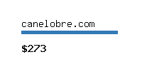 canelobre.com Website value calculator