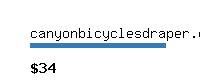 canyonbicyclesdraper.com Website value calculator