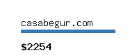 casabegur.com Website value calculator