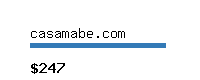 casamabe.com Website value calculator