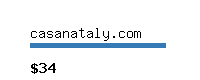 casanataly.com Website value calculator