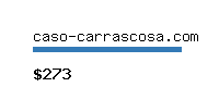 caso-carrascosa.com Website value calculator