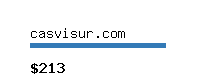 casvisur.com Website value calculator