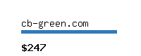 cb-green.com Website value calculator