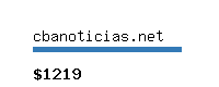 cbanoticias.net Website value calculator