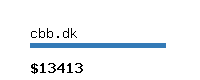 cbb.dk Website value calculator