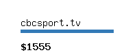 cbcsport.tv Website value calculator