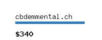 cbdemmental.ch Website value calculator