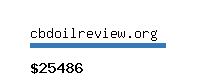 cbdoilreview.org Website value calculator