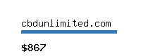 cbdunlimited.com Website value calculator