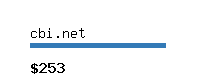 cbi.net Website value calculator