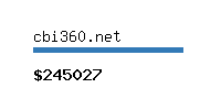 cbi360.net Website value calculator