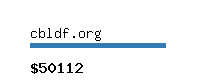 cbldf.org Website value calculator