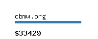 cbmw.org Website value calculator