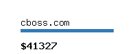 cboss.com Website value calculator