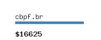 cbpf.br Website value calculator