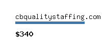 cbqualitystaffing.com Website value calculator