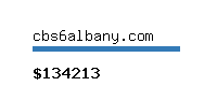 cbs6albany.com Website value calculator