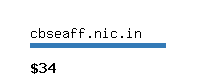 cbseaff.nic.in Website value calculator