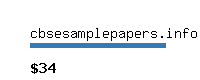 cbsesamplepapers.info Website value calculator