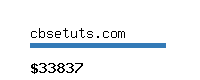 cbsetuts.com Website value calculator