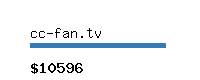 cc-fan.tv Website value calculator