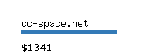 cc-space.net Website value calculator