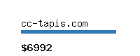 cc-tapis.com Website value calculator