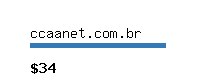 ccaanet.com.br Website value calculator