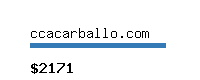 ccacarballo.com Website value calculator