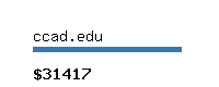 ccad.edu Website value calculator