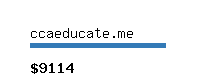 ccaeducate.me Website value calculator