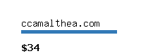 ccamalthea.com Website value calculator