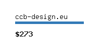 ccb-design.eu Website value calculator