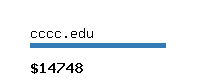 cccc.edu Website value calculator