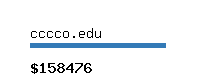 cccco.edu Website value calculator