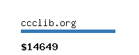 ccclib.org Website value calculator