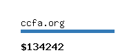 ccfa.org Website value calculator