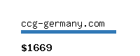 ccg-germany.com Website value calculator