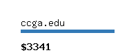 ccga.edu Website value calculator