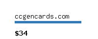 ccgencards.com Website value calculator