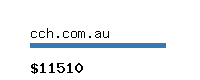 cch.com.au Website value calculator